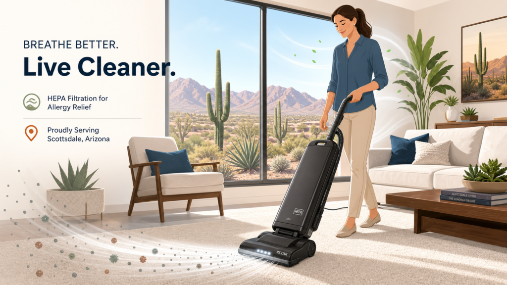 HEPA filtration in vacuums for Scottsdale