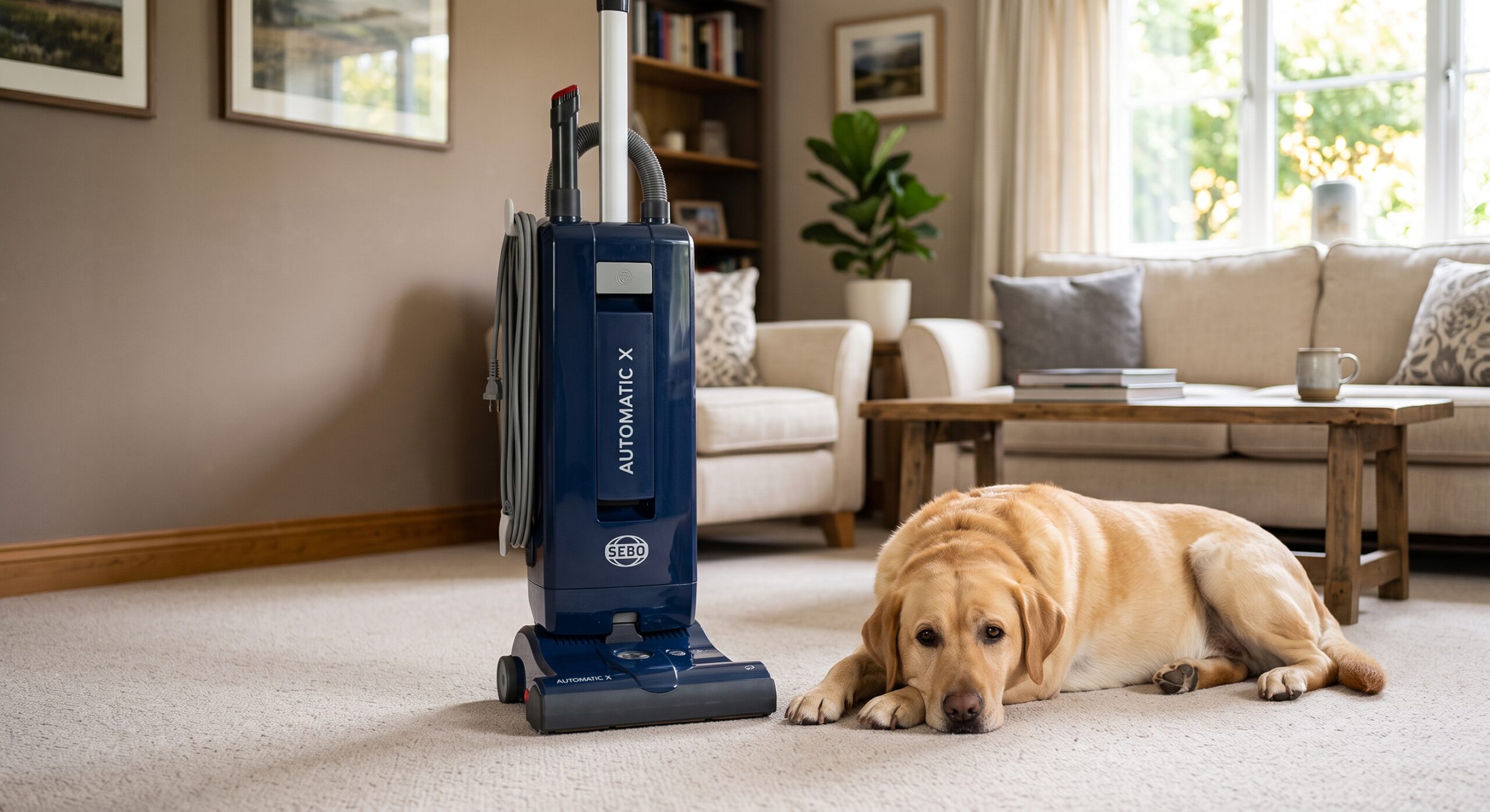 Best vacuum for pet hair. SEBO Automatic X